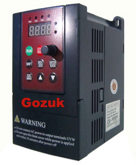 3 HP VFD, 1 phase input to 3 phase output