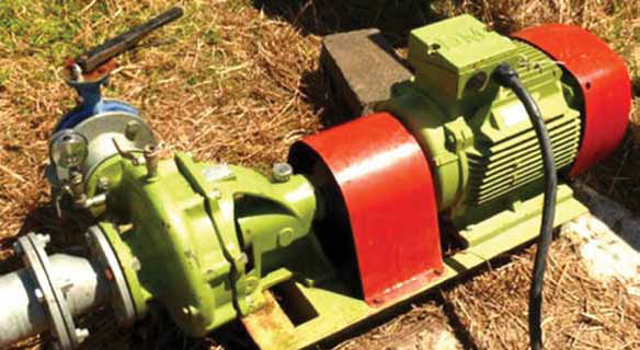 irrigation pump